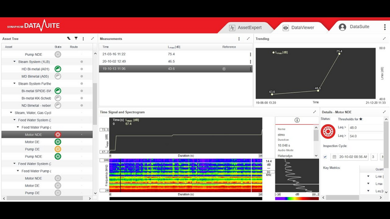 NEW Sonaphone DataSuite - Modular Software Environment to Manage Condition-based Maintenance Tasks NEW Sonaphone DataSuite - Modular Software Environment to Manage Condition-based Maintenance Tasks
