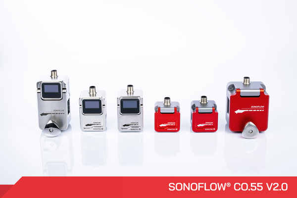 Non-contact ultrasonic clamp-on flow meter SONOFLOW CO.55 V2.0 Product Range Non-contact ultrasonic clamp-on flow meter SONOFLOW CO.55 V2.0 Product Range