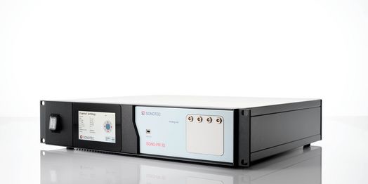 SONO-PR 10 pulser receiver with oscilloscope