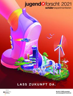 Jugend forscht Plakat 2021
