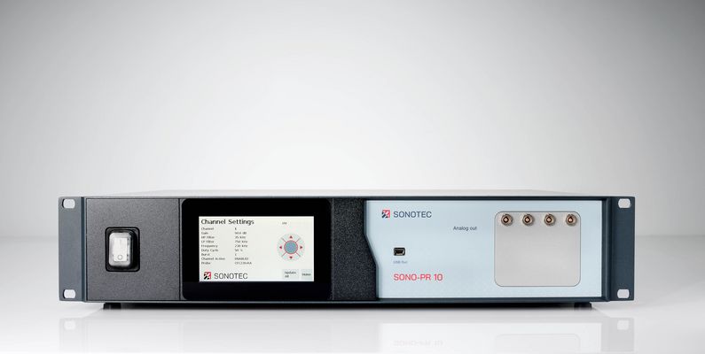 SONO-PR Pulser Receiver for air-coupled testing