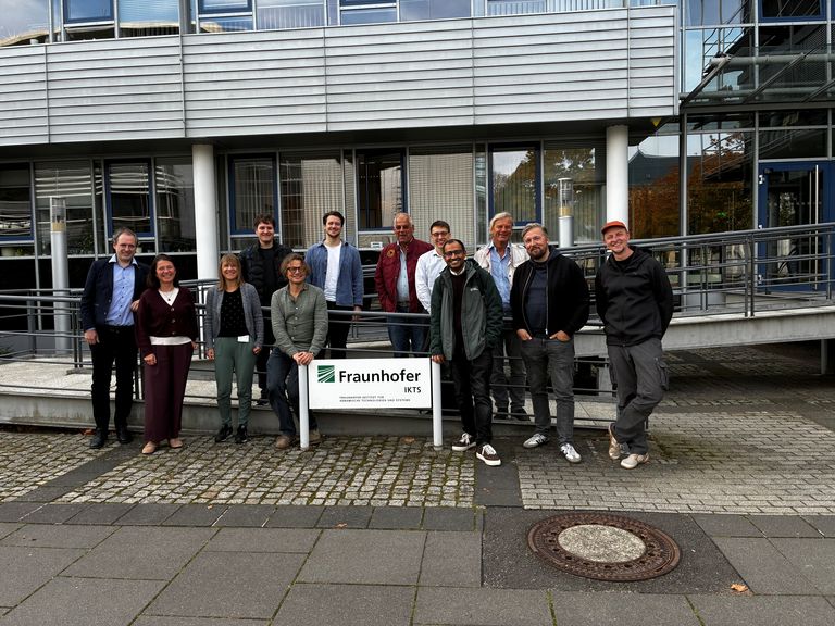 DILEMA-K project meeting at Fraunhofer IKTS in Dresden