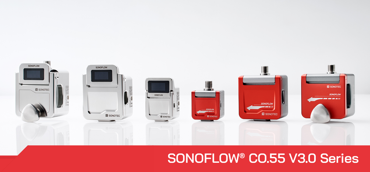 Non-Contact Ultrasonic Clamp-On Flow Meter SONOFLOW CO.55 V3.0 Series Non-Contact Ultrasonic Clamp-On Flow Meter SONOFLOW CO.55 V3.0 Series