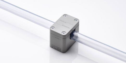 Non-contact ultrasonic clamp-on flow sensor SEMIFLOW CO.65 Non-contact ultrasonic clamp-on flow sensor SEMIFLOW CO.65