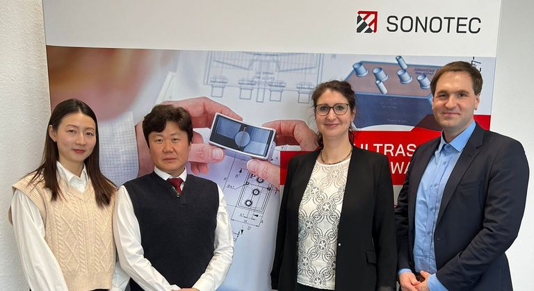 Visit of Kosflow at SONOTEC