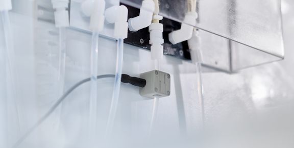 Contactless SEMIFLOW CO.65 flow meter in CMP application