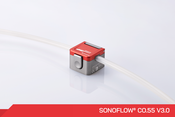 Non-Contact Ultrasonic Clamp-On Flow Meter SONOFLOW CO.55 V3.0