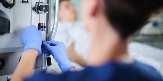 Air Bubble Detection to prevent air embolism